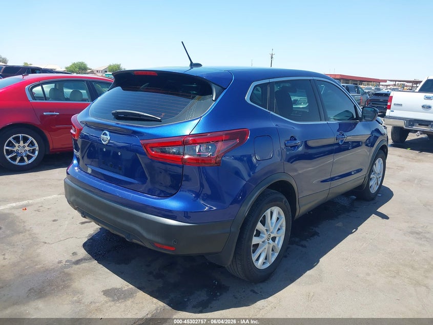 2021 Nissan Rogue VIN JN1BJ1AV0MW302934 IAAI salvage auction — FRONT END, Salvage Title, sold $2,100 on 2026-07-14 (photo 4)