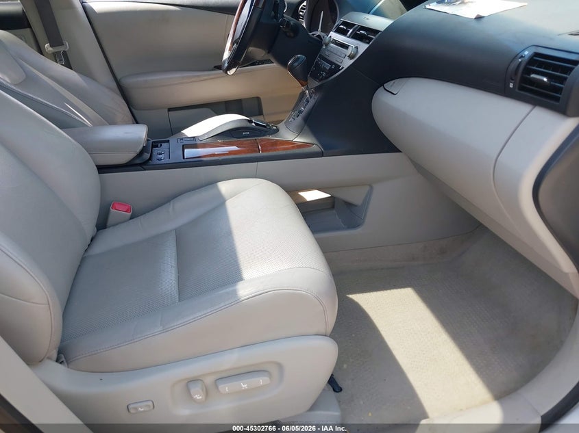 2010 Lexus Rx 350 VIN JTJBK1BA2A2009235 IAAI salvage auction — SIDE, Mv-907A (New York), sold $5,650 on 2026-07-07 (photo 5)