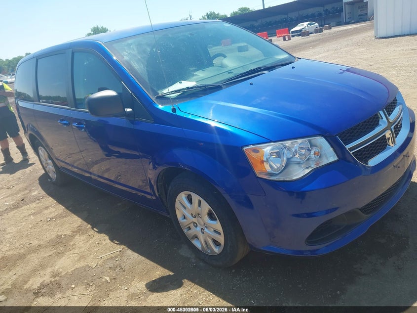 2018 Dodge Grand caravan VIN 2C4RDGBG1JR254869 IAAI salvage auction — NORMAL WEAR, Sf97 (Ohio), sold $16,500 on 2026-07-15 (photo 1)