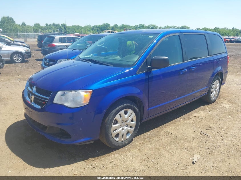 2018 Dodge Grand caravan VIN 2C4RDGBG1JR254869 IAAI salvage auction — NORMAL WEAR, Sf97 (Ohio), sold $16,500 on 2026-07-15 (photo 2)