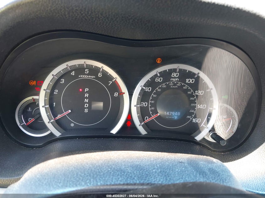 2012 Acura Tsx VIN JH4CW2H56CC004403 IAAI salvage auction — FRONT END, Salvage (Georgia), sold $2,500 on 2026-07-09 (photo 7)