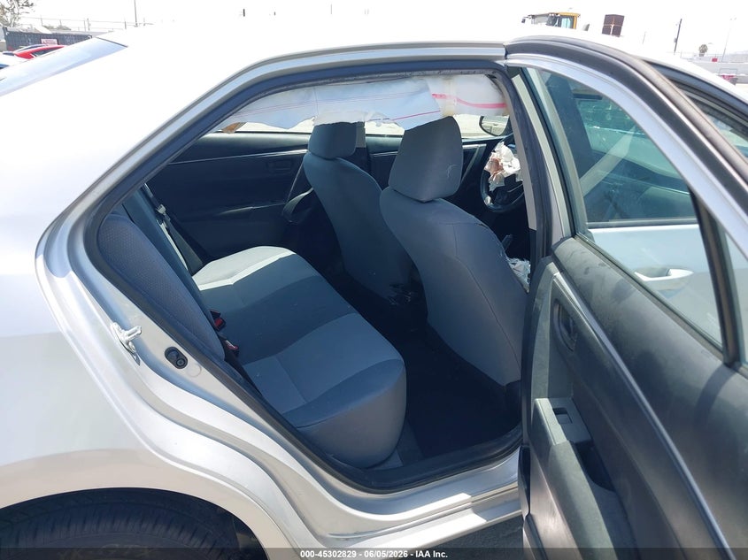2014 Toyota Corolla VIN 5YFBURHE0EP142797 IAAI salvage auction — FRONT & REAR, Salvage Title, sold $1,600 on 2026-07-22 (photo 8)