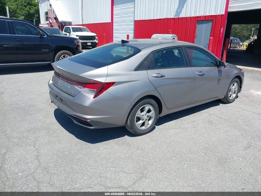 2023 Hyundai Elantra VIN KMHLL4AG1PU557828 IAAI salvage auction — NORMAL WEAR, Sf97 (Maryland), sold $25 on 2026-07-21 (photo 4)