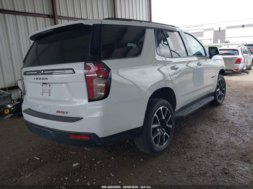 2021 Chevrolet Tahoe VIN 1GNSCRKD4MR203292 IAAI salvage auction — Front End, Clear, sold $24,000 on 2026-08-25 (photo 4)