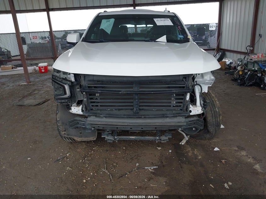 2021 Chevrolet Tahoe VIN 1GNSCRKD4MR203292 IAAI salvage auction — Front End, Clear, sold $24,000 on 2026-08-25 (photo 5)