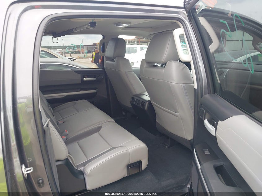 2021 Toyota Tundra VIN 5TFHY5F15MX968729 IAAI salvage auction — FRONT & REAR, Salvage Title, sold $21,000 on 2026-07-16 (photo 8)