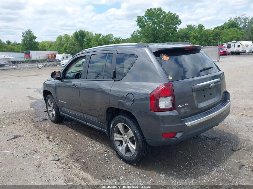 2016 Jeep Compass VIN 1C4NJDEB5GD798874 IAAI salvage auction — RIGHT SIDE, Clear (Virginia), sold $775 on 2026-08-08 (photo 3)