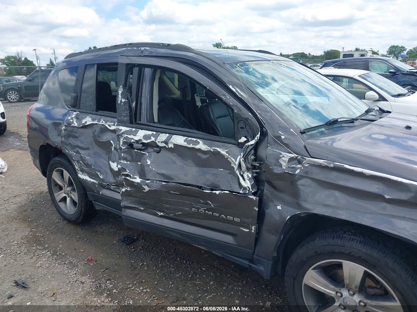 2016 Jeep Compass VIN 1C4NJDEB5GD798874 IAAI salvage auction — RIGHT SIDE, Clear (Virginia), sold $775 on 2026-08-08 (photo 6)