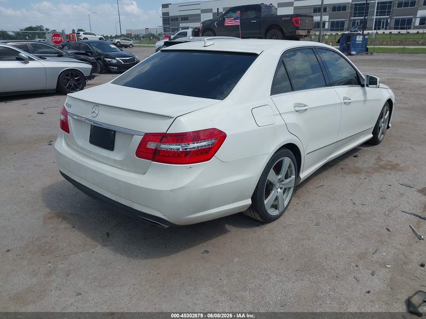 2010 Mercedes-benz E-klasse VIN WDDHF5GBXAA235691 IAAI salvage auction — FRONT END, Original (Texas), sold $1,400 on 2026-07-28 (photo 4)