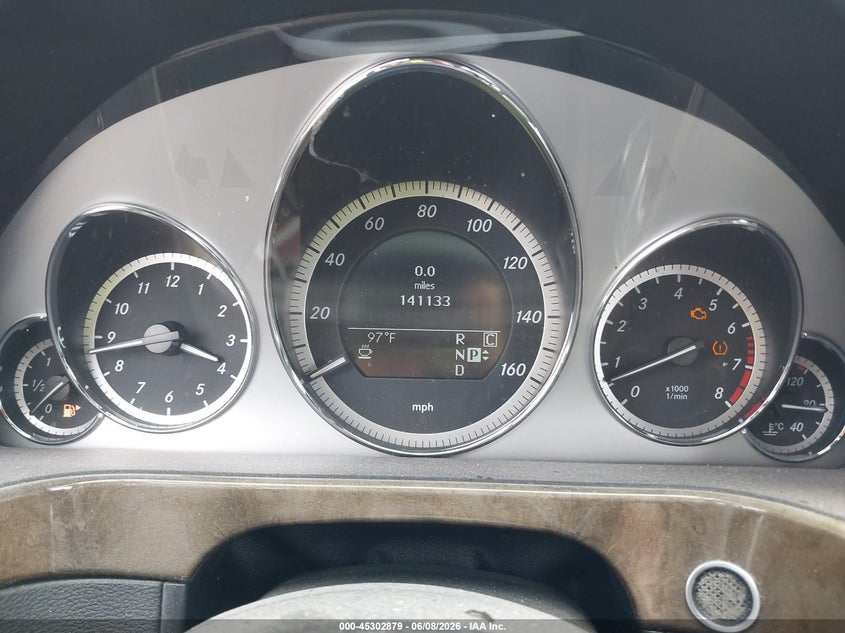 2010 Mercedes-benz E-klasse VIN WDDHF5GBXAA235691 IAAI salvage auction — FRONT END, Original (Texas), sold $1,400 on 2026-07-28 (photo 7)