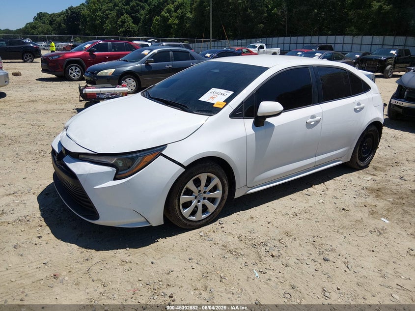 2024 Toyota Corolla VIN 5YFB4MDEXRP142885 IAAI salvage auction — FRONT & REAR, Salvage Title, sold $4,100 on 2026-07-09 (photo 2)