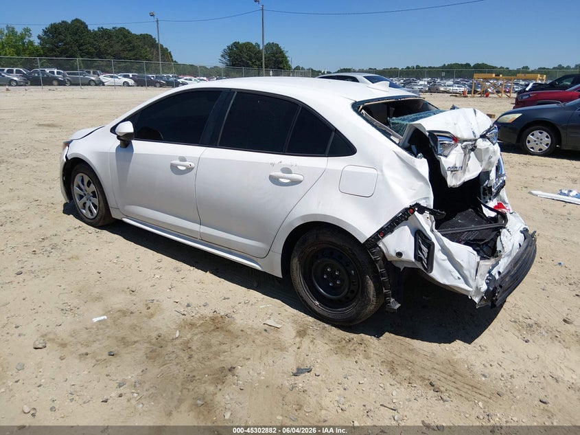2024 Toyota Corolla VIN 5YFB4MDEXRP142885 IAAI salvage auction — FRONT & REAR, Salvage Title, sold $4,100 on 2026-07-09 (photo 3)