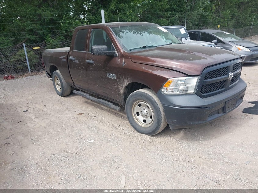 2015 Ram 1500 VIN 1C6RR7FG9FS660178 IAAI salvage auction — REAR END, Salvage Title, sold $1,750 on 2026-07-23 (photo 1)