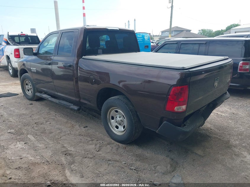 2015 Ram 1500 VIN 1C6RR7FG9FS660178 IAAI salvage auction — REAR END, Salvage Title, sold $1,750 on 2026-07-23 (photo 3)