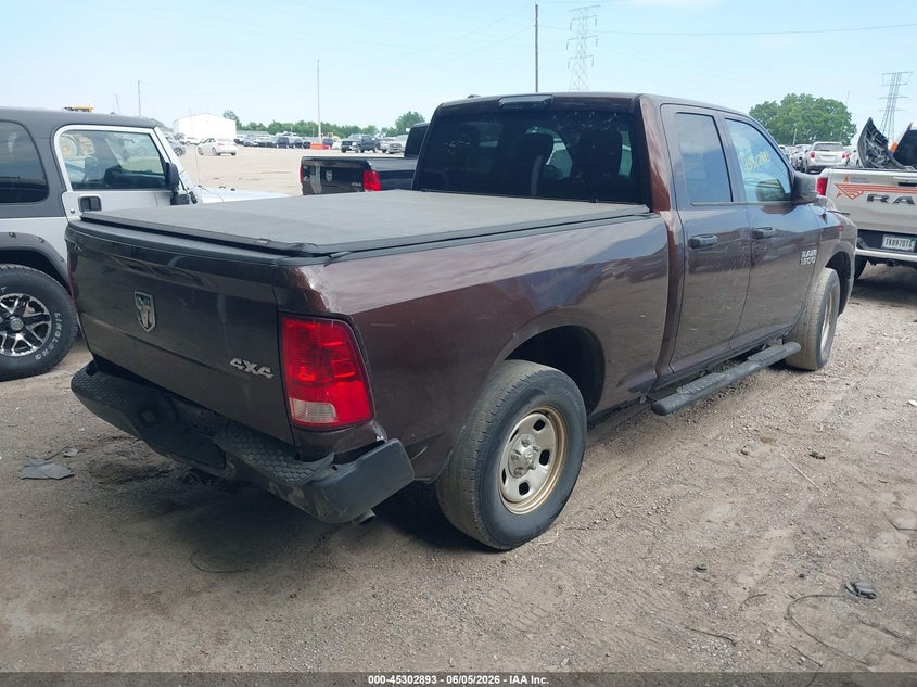 2015 Ram 1500 VIN 1C6RR7FG9FS660178 IAAI salvage auction — REAR END, Salvage Title, sold $1,750 on 2026-07-23 (photo 4)