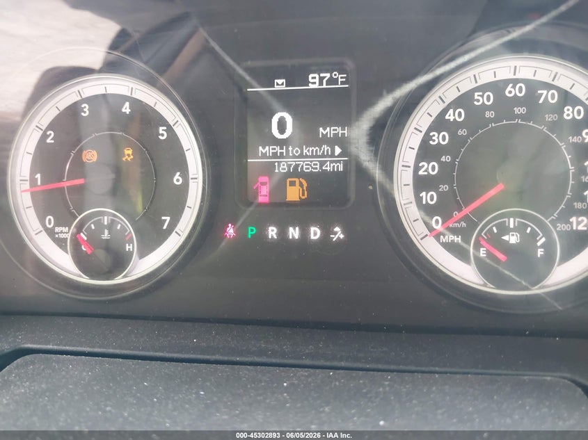 2015 Ram 1500 VIN 1C6RR7FG9FS660178 IAAI salvage auction — REAR END, Salvage Title, sold $1,750 on 2026-07-23 (photo 7)