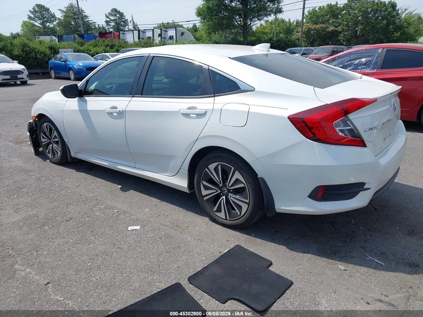 2018 Honda Civic VIN JHMFC1F32JX001053 IAAI salvage auction — FRONT END, Salvage Title, sold $3,550 on 2026-07-29 (photo 3)