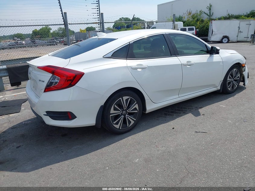 2018 Honda Civic VIN JHMFC1F32JX001053 IAAI salvage auction — FRONT END, Salvage Title, sold $3,550 on 2026-07-29 (photo 4)