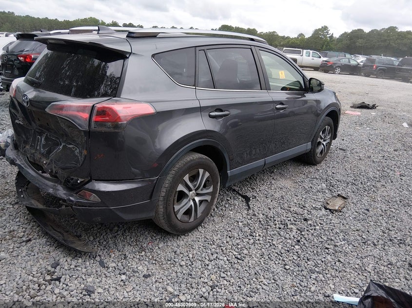 2017 Toyota Rav 4 VIN JTMZFREVXHJ129951 IAAI salvage auction — REAR END, Clear (South Carolina), sold $4,850 on 2026-07-28 (photo 4)