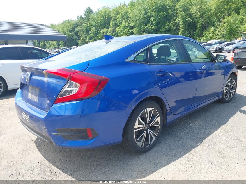 2018 Honda Civic VIN JHMFC1F46JX043637 IAAI salvage auction — FRONT END, Salvage (Connecticut), sold $3,700 on 2026-07-16 (photo 4)