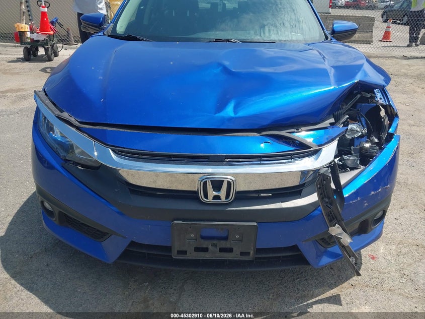 2018 Honda Civic VIN JHMFC1F46JX043637 IAAI salvage auction — FRONT END, Salvage (Connecticut), sold $3,700 on 2026-07-16 (photo 6)