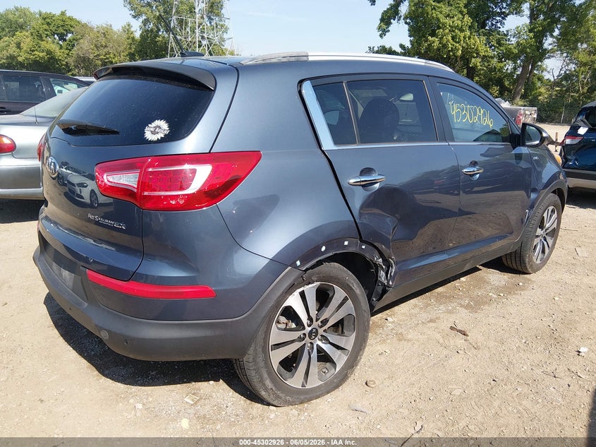 2013 Kia Sportage VIN KNDPCCA20D7513513 IAAI salvage auction — RIGHT SIDE, Salvage Title, sold $2,000 on 2026-07-22 (photo 6)