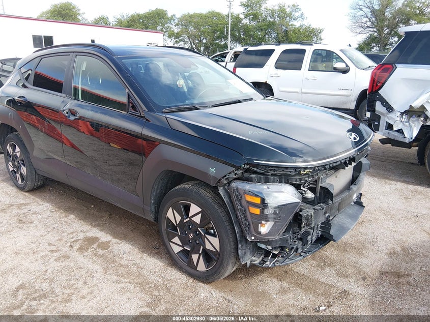 2024 Hyundai Kona VIN KM8HBCAB7RU090926 IAAI salvage auction — RIGHT FRONT, Salvage Title, sold $7,400 on 2026-07-30 (photo 6)