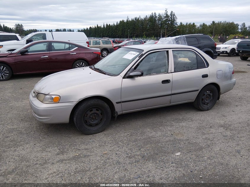 1999 Toyota Corolla VIN 1NXBR12E8XZ158761 IAAI salvage auction — NORMAL WEAR, Clear (Washington), sold $250 on 2026-07-08 (photo 2)