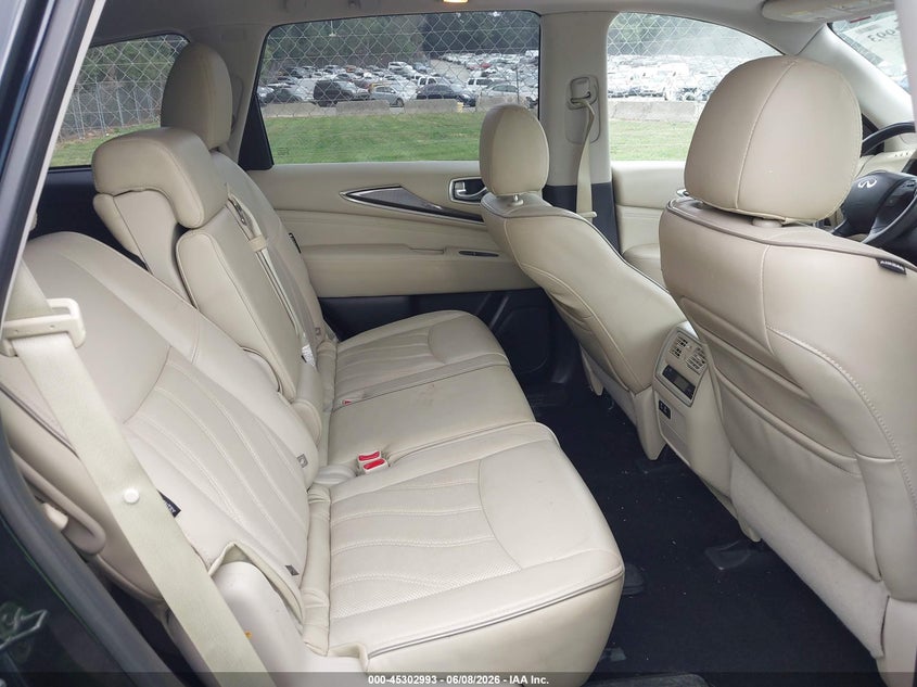 2019 Infiniti Qx60 VIN 5N1DL0MM2KC519716 IAAI salvage auction — FRONT END, Salvage (North Carolina), sold $5,750 on 2026-07-19 (photo 8)