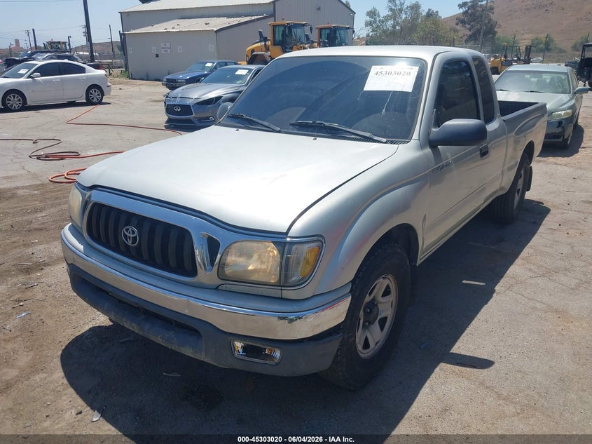 2002 Toyota Tacoma VIN 5TEVL52N12Z097652 IAAI salvage auction — REAR END, Salvage (California), sold $3,550 on 2026-07-17 (photo 2)
