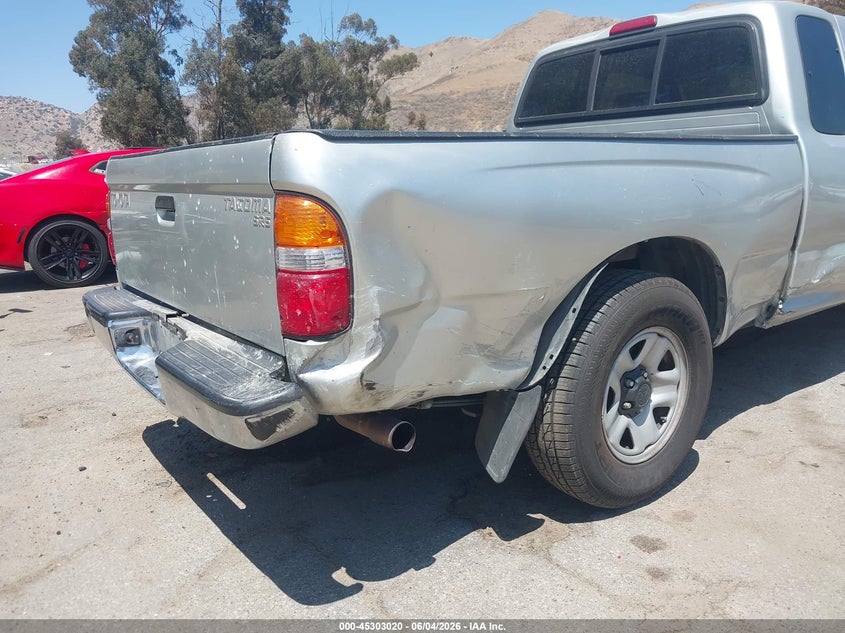 2002 Toyota Tacoma VIN 5TEVL52N12Z097652 IAAI salvage auction — REAR END, Salvage (California), sold $3,550 on 2026-07-17 (photo 6)