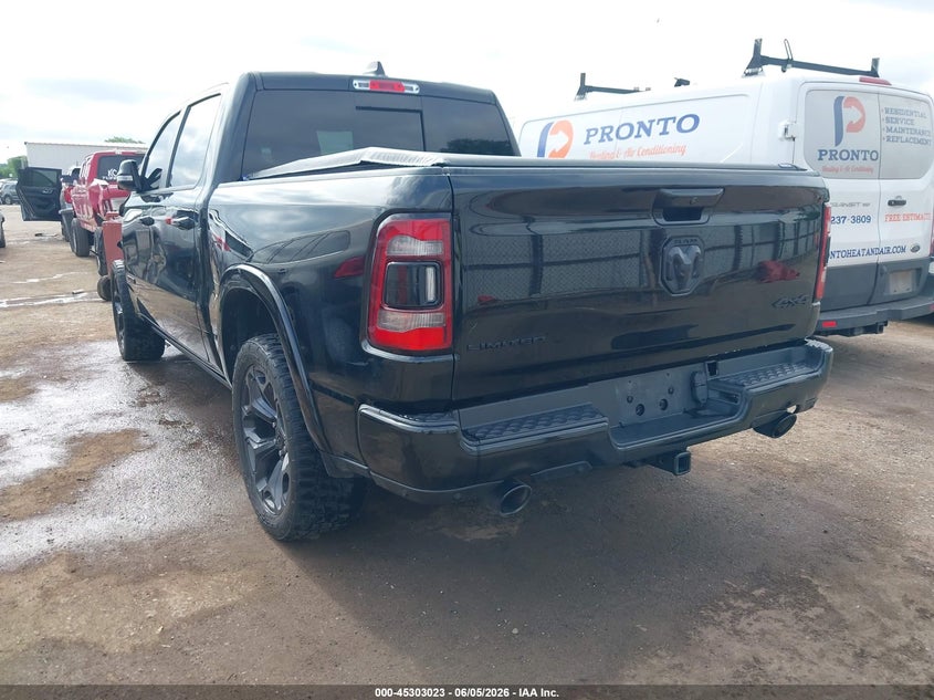 2021 Ram 1500 VIN 1C6SRFHT3MN603167 IAAI salvage auction — FRONT END, Clear (Oklahoma), sold $20,300 on 2026-08-02 (photo 3)