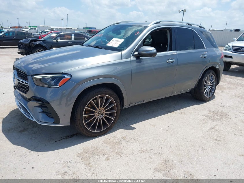 2024 Mercedes-benz Gle VIN 4JGFB8FB3RB197254 IAAI salvage auction — SIDE, Original (Texas), sold $37,750 on 2026-08-01 (photo 2)