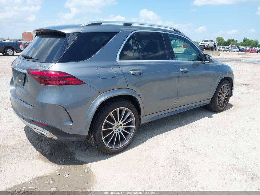 2024 Mercedes-benz Gle VIN 4JGFB8FB3RB197254 IAAI salvage auction — SIDE, Original (Texas), sold $37,750 on 2026-08-01 (photo 4)