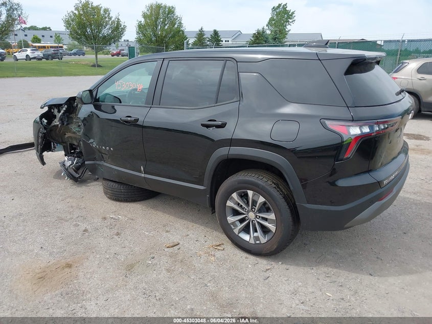 2026 Chevrolet Equinox VIN 3GNAXPEG1TL236671 IAAI salvage auction — LEFT FRONT, Salvage Title, sold $9,400 on 2026-07-05 (photo 3)
