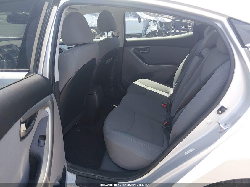 2014 Hyundai Elantra VIN KMHDH4AE0EU149189 IAAI salvage auction — FRONT END, Salvage Title, sold $725 on 2026-07-10 (photo 8)