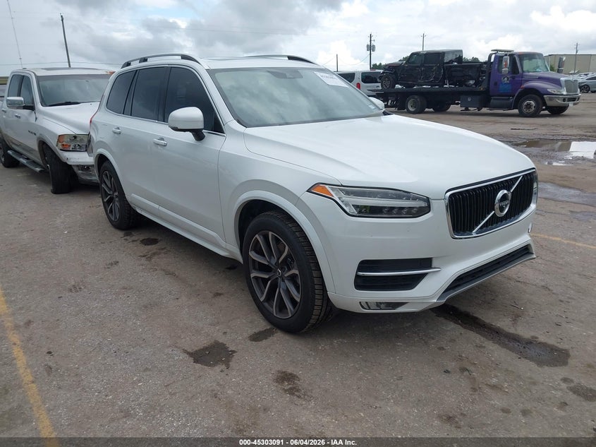 2017 Volvo Xc90 VIN YV4A22PK7H1157609 IAAI salvage auction — FRONT END, Salvage (Texas), sold $9,175 on 2026-08-05 (photo 1)