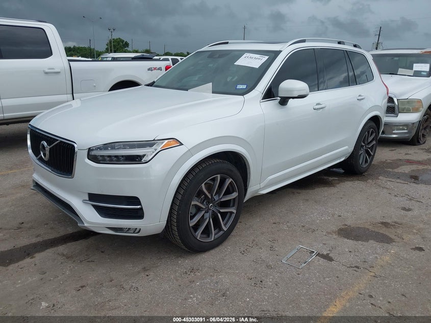 2017 Volvo Xc90 VIN YV4A22PK7H1157609 IAAI salvage auction — FRONT END, Salvage (Texas), sold $9,175 on 2026-08-05 (photo 2)
