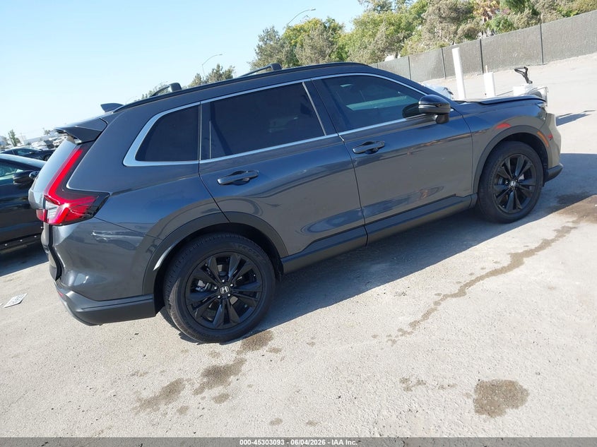 2024 Honda Cr-v VIN 2HKRS6H95RH801160 IAAI salvage auction — LEFT FRONT, Salvage (California), sold $15,400 on 2026-07-29 (photo 4)