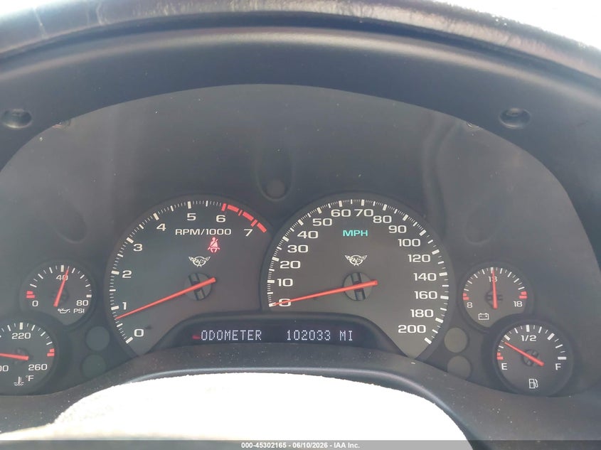 1999 Chevrolet Corvette VIN 1G1YY32G7X5116695 IAAI salvage auction — FRONT END, Salvage (Alabama), sold $3,750 on 2026-07-26 (photo 7)