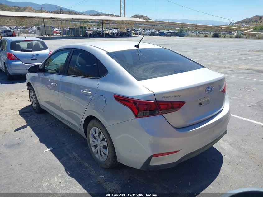 2021 Hyundai Accent VIN 3KPC24A69ME131569 IAAI salvage auction — FRONT END, Salvage Title, sold $2,150 on 2026-07-24 (photo 3)