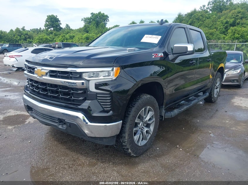 2025 Chevrolet Silverado VIN 1GCUKDE83SZ116132 IAAI salvage auction — REAR END, Salvage (Louisiana), sold $23,100 on 2026-07-21 (photo 2)