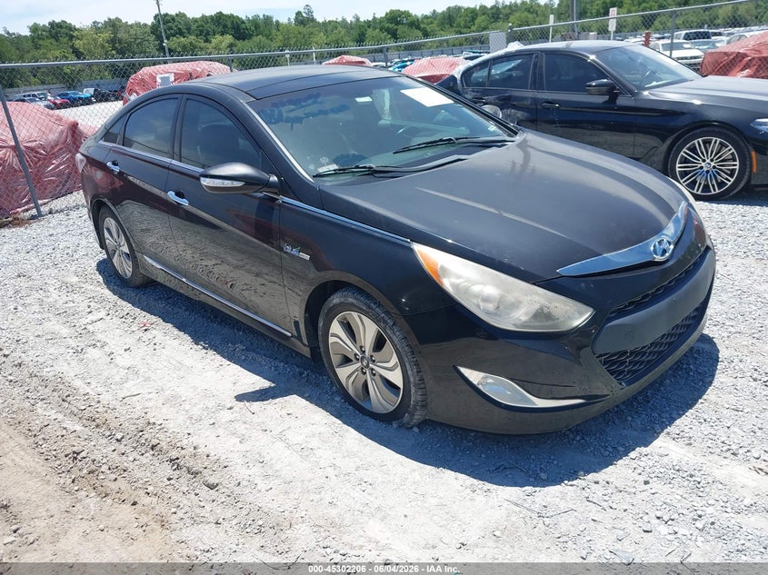 2014 Hyundai Sonata VIN KMHEC4A45EA108679 IAAI salvage auction — ENGINE DAMAGE, Salvage Title, sold $325 on 2026-07-23 (photo 1)