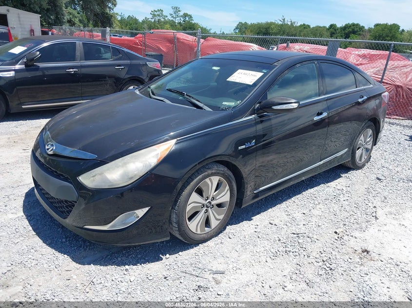 2014 Hyundai Sonata VIN KMHEC4A45EA108679 IAAI salvage auction — ENGINE DAMAGE, Salvage Title, sold $325 on 2026-07-23 (photo 2)