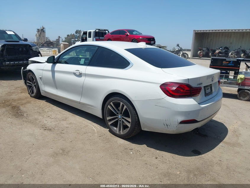 2020 BMW 4er VIN WBA4W5C01LFH10776 IAAI salvage auction — FRONT END, Salvage Title, sold $6,375 on 2026-07-08 (photo 3)