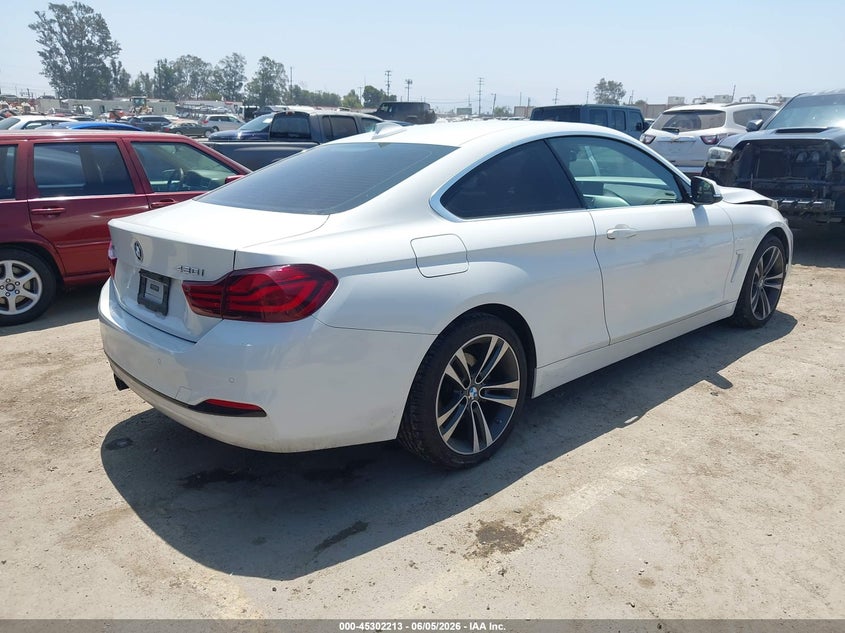 2020 BMW 4er VIN WBA4W5C01LFH10776 IAAI salvage auction — FRONT END, Salvage Title, sold $6,375 on 2026-07-08 (photo 4)
