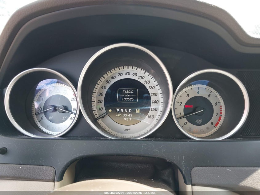 2012 Mercedes-benz C-klasse VIN WDDGF8BB7CR233146 IAAI salvage auction — FRONT END, Clear - Public Restricted (Oklahoma), sold $2,250 on 2026-07-07 (photo 7)
