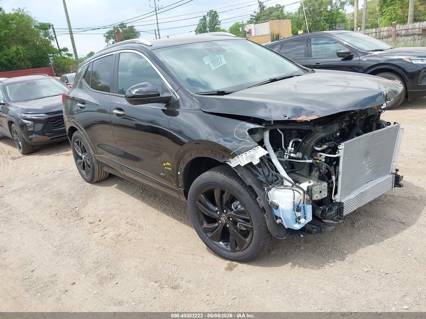 2025 Buick Encore gx VIN KL4AMESL4SB119460 IAAI salvage auction — FRONT END, Salvage Title, sold $7,750 on 2026-07-09 (photo 1)