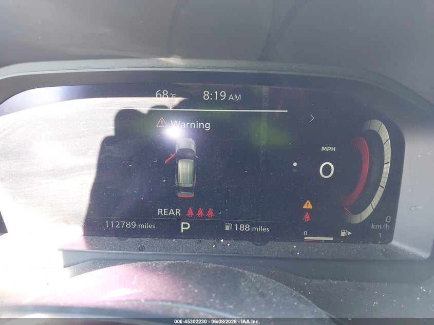 2021 Nissan Rogue VIN JN8AT3DD7MW320014 IAAI salvage auction — REAR END, Salvage Title, sold $6,200 on 2026-07-14 (photo 7)
