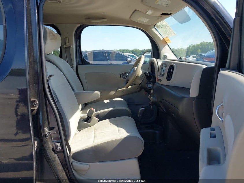 2010 Nissan Cube VIN JN8AZ2KR1AT152620 IAAI salvage auction — LEFT REAR, Clear (Indiana), sold $425 on 2026-07-09 (photo 5)